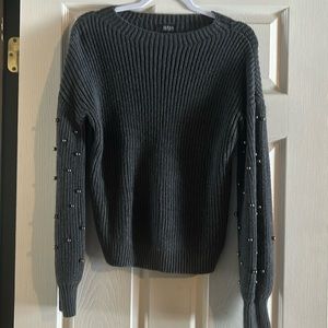 Size medium a.n.a gray sweater